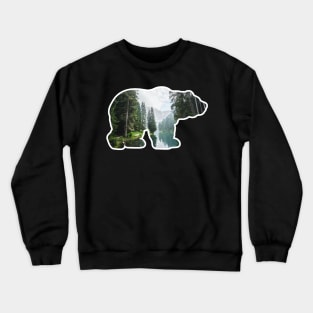 Camping Bear Crewneck Sweatshirt